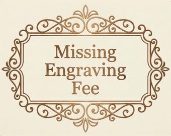 Fehlende Gravur Fee