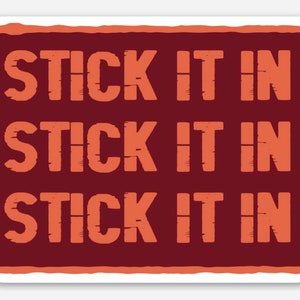 Virginia Tech Red Zone Chant Go Hokies Vinyl Sticker