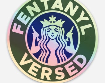 3” Trippy Fentanyl Versed Vinyl Sticker Sedation EMS RSI Paramedic Anesthesia