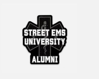 Street EMS University Alumni Vinyl Sticker