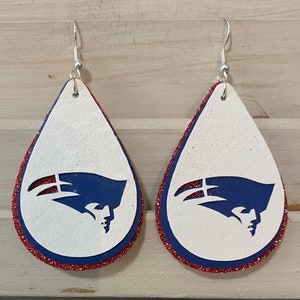Patriot Earrings Leather