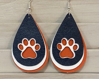 Tiger Paw Earrings