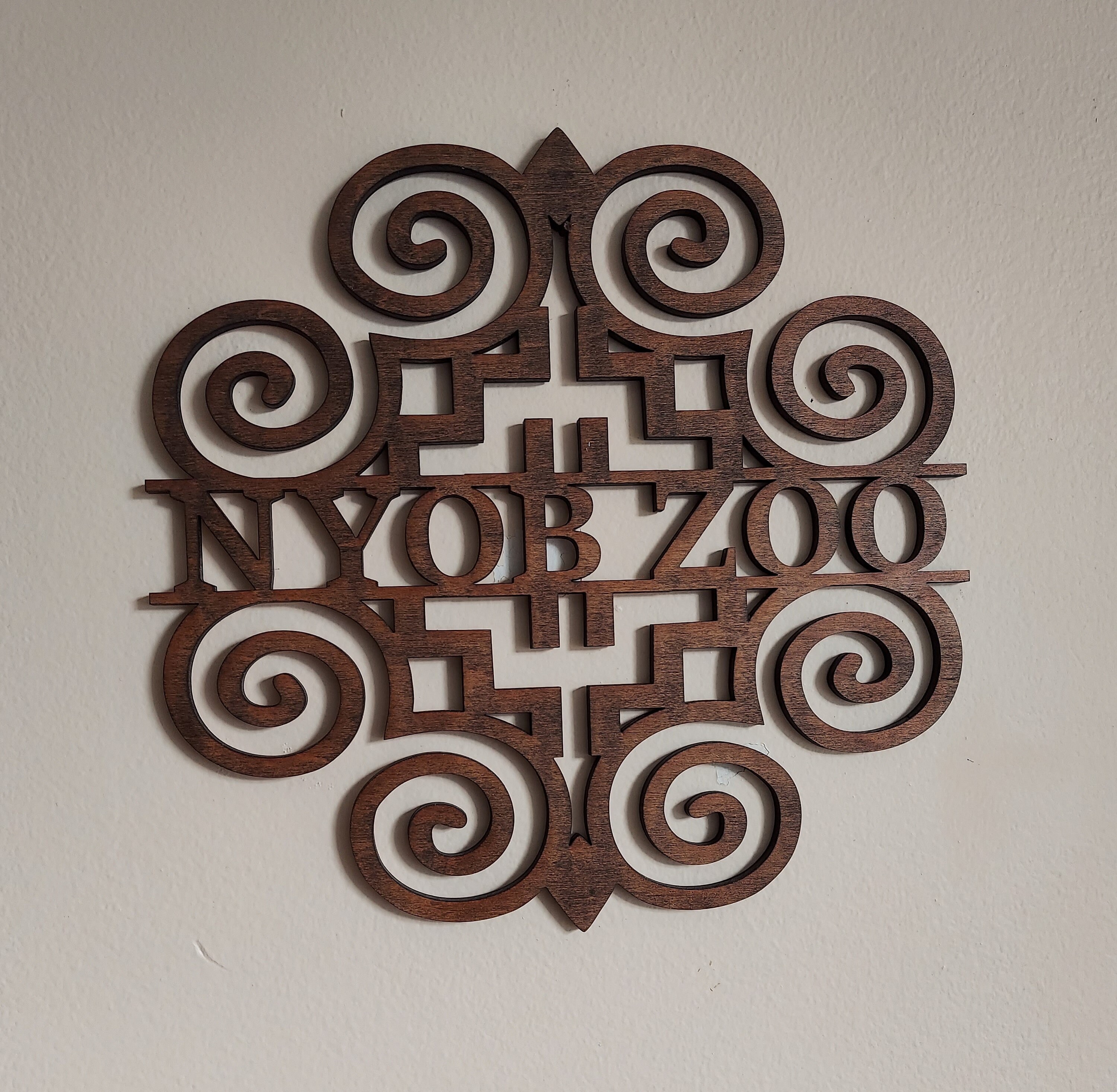 Personalized Wood Decor Cut Out | Hmong Wall Decor | No Frame