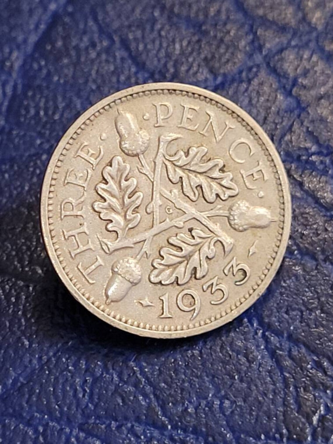 V Silver Three Pence Coins 1930 to 1934 Etsy