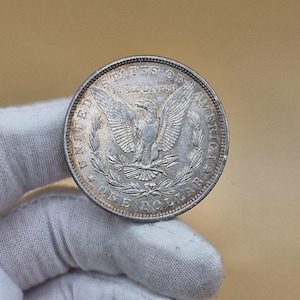 Genuine 1879 USA Silver Morgan Dollar - Very Fine - Collectible Grade