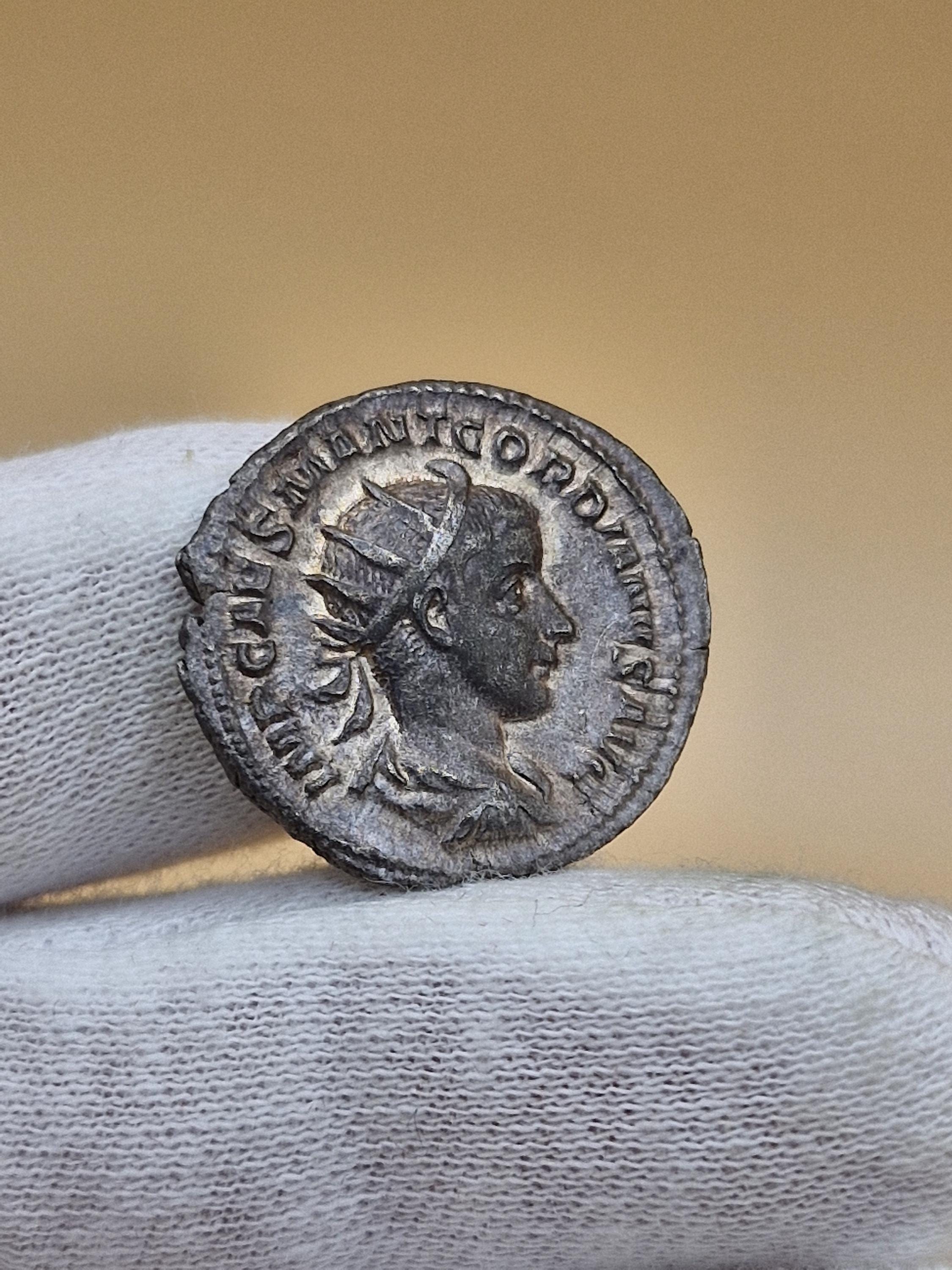 ローマ帝国　238-244　ゴルディアヌス3世　アントニニアヌス貨　@181 ローマ帝国 238-244 ゴルディアヌス3世 アントニニアヌス貨 @181