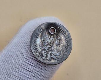 本物のジェームズ 1 世 1603-1625 銀ハーフ グロート - 第 2 次貨幣