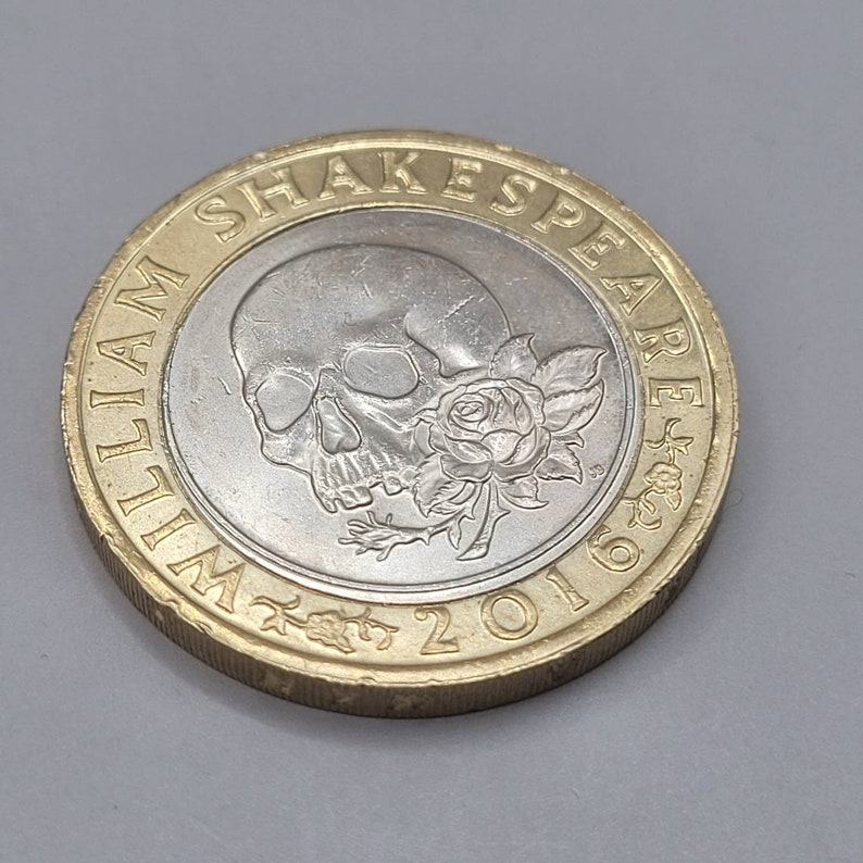 Great Britain 2016 William Shakespeare Two Pound Coin Hamlet Etsy UK