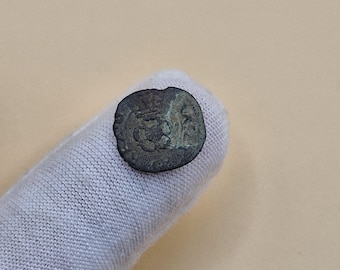 Genuine Charles I Rose Farthing - Over 360 Year Old