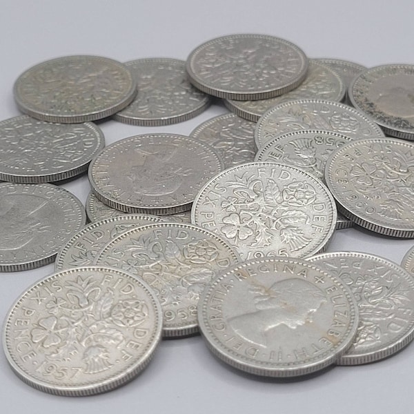 Elizabeth II Pre-Decimal Sixpence - 1953 to 1967 Circulated Coins
