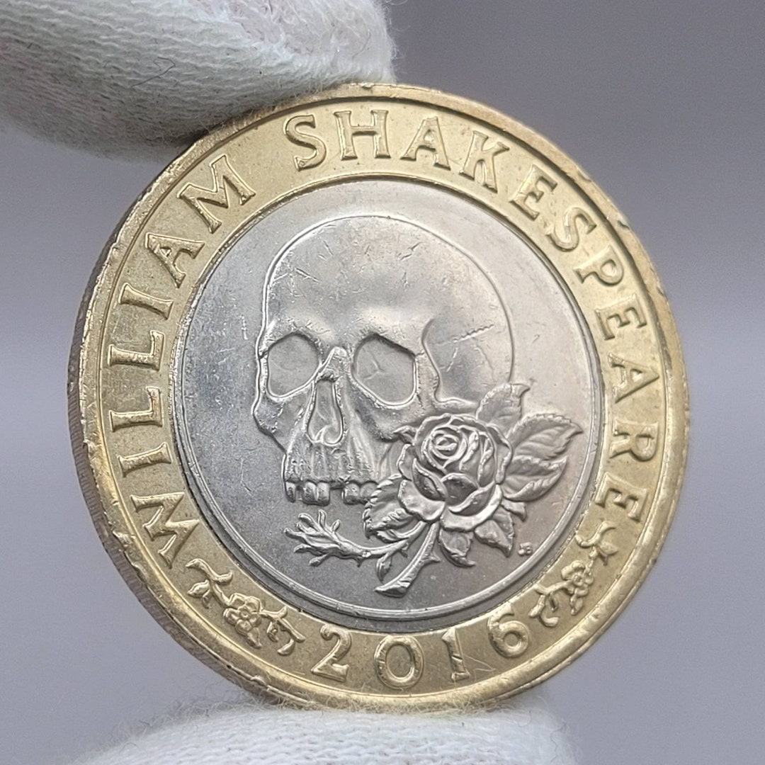 Great Britain 2016 William Shakespeare Two Pound Coin Hamlet Etsy UK