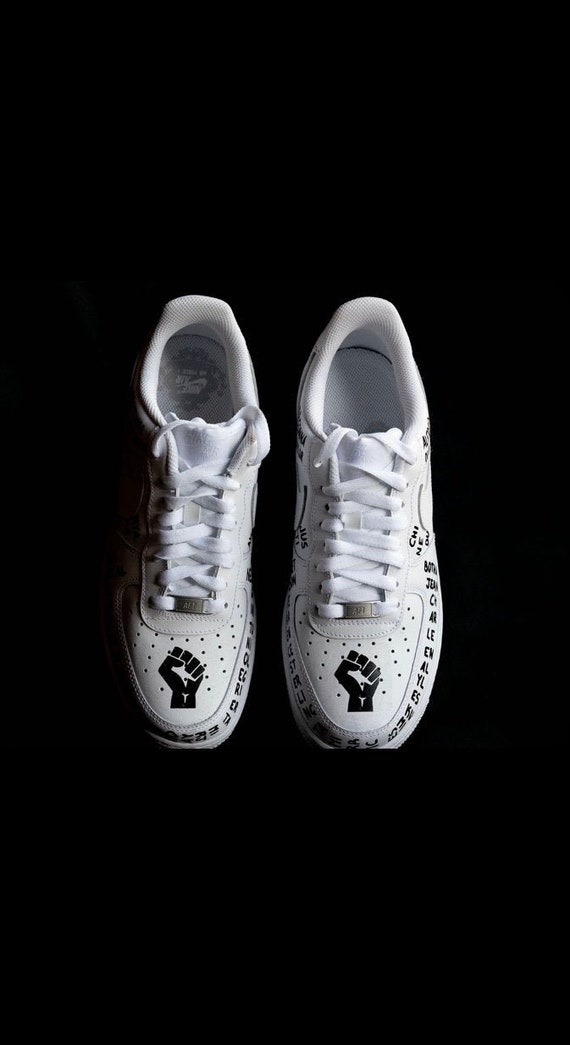 Black Lives Matter BLM Custom Air Force 