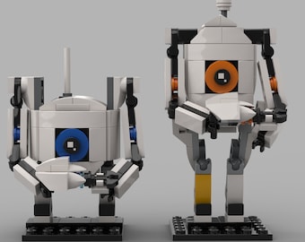 Atlas and P-body Custom Brickheadz - Etsy