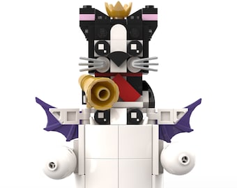 Cait Sith Custom Brickheadz MOC