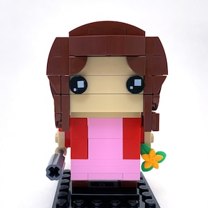 Aerith / Aeris Gainsborough Custom Brickheadz MOC