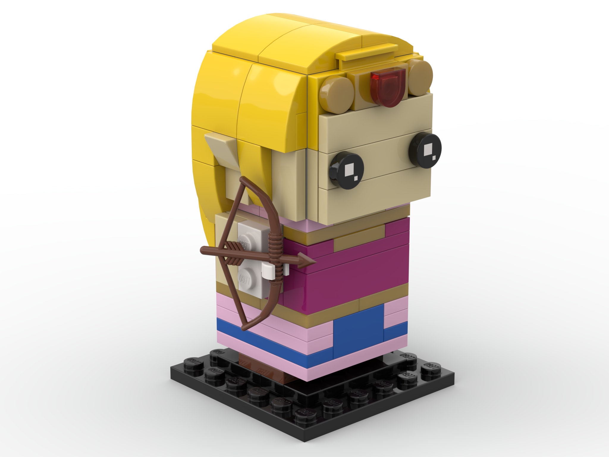 Lego Brickheadz Link by stormythos  Lego zelda, Lego army, Lego creations