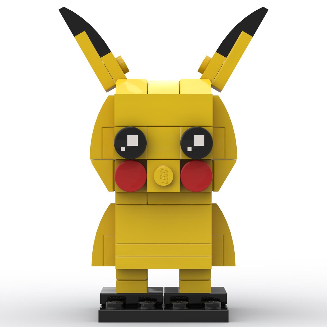 Pikachu Custom Brickheadz - Etsy