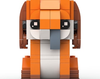 Lizard Doggo Custom Brickheadz