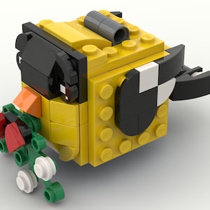 LEGO Goldfinch Ornament