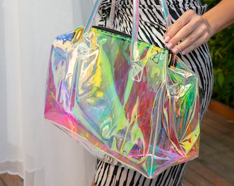 iridescent bag