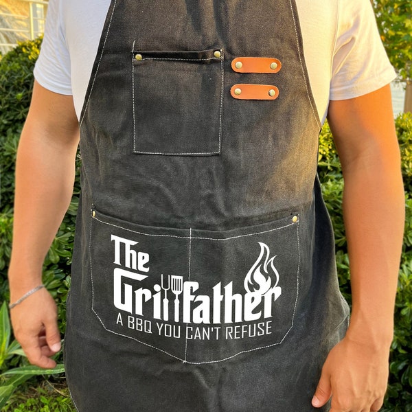 Grilling Apron Etsy