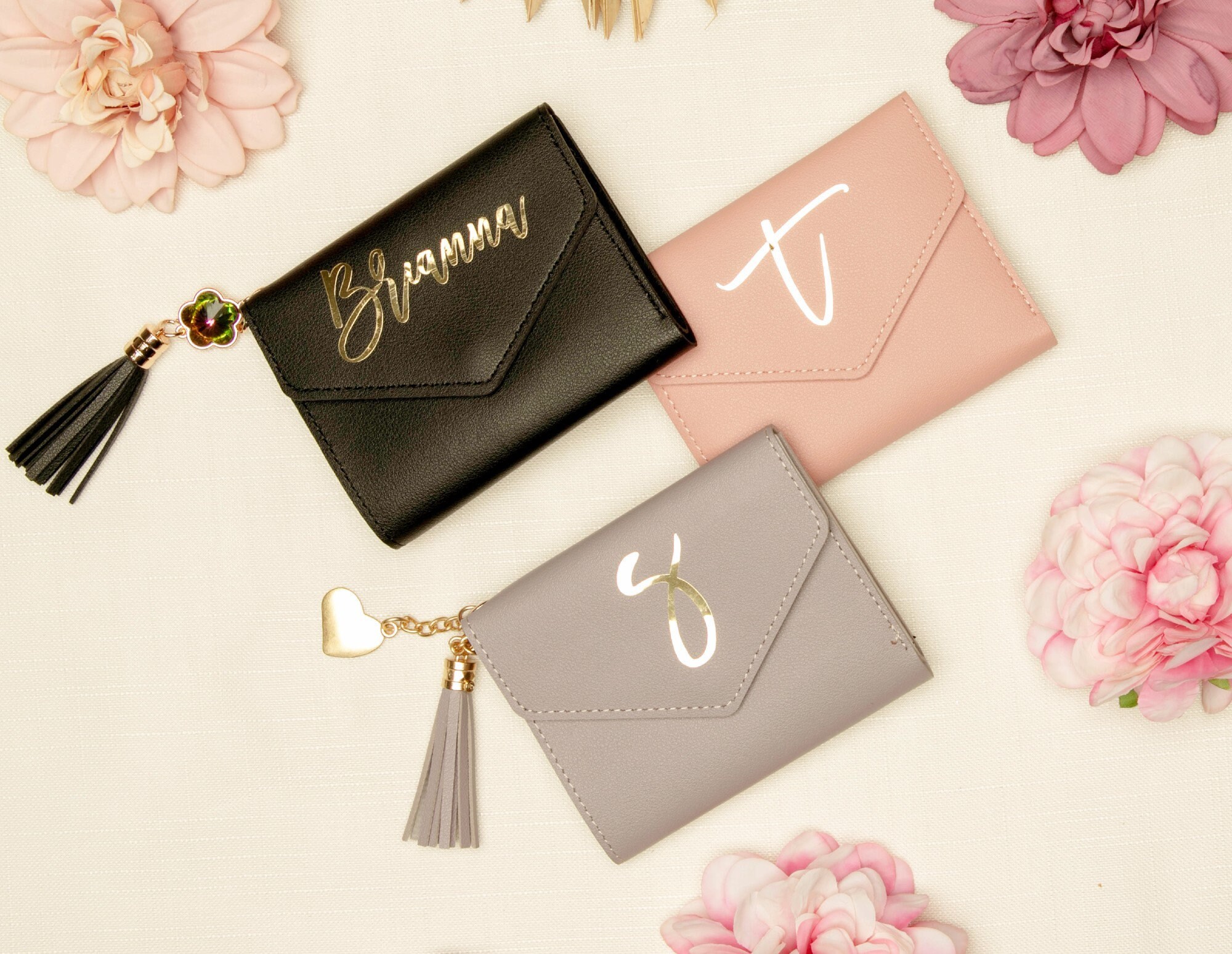 Wedding Gifts, Personalized Wallet, Leather Wallet, Custom Wallet, Ba…