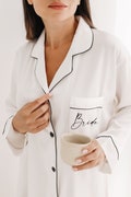 Personalized Night Gown Shirt, Matching Bridal Party Shirts, Bridesmaids Getting Ready Outfit, Bachelorette Party Shirts, Custom Sleep Shirt