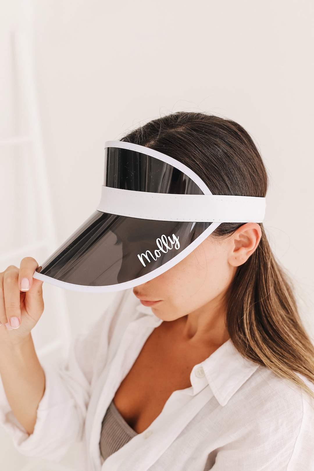 Personalized Party Visors, Custom Name Visors, Bridesmaid Gifts, Bridal