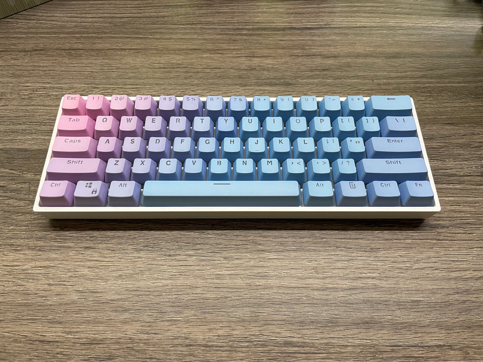 GK61X 60% RGB Mechanical Keyboard With Cotton Candy Gradient | Etsy