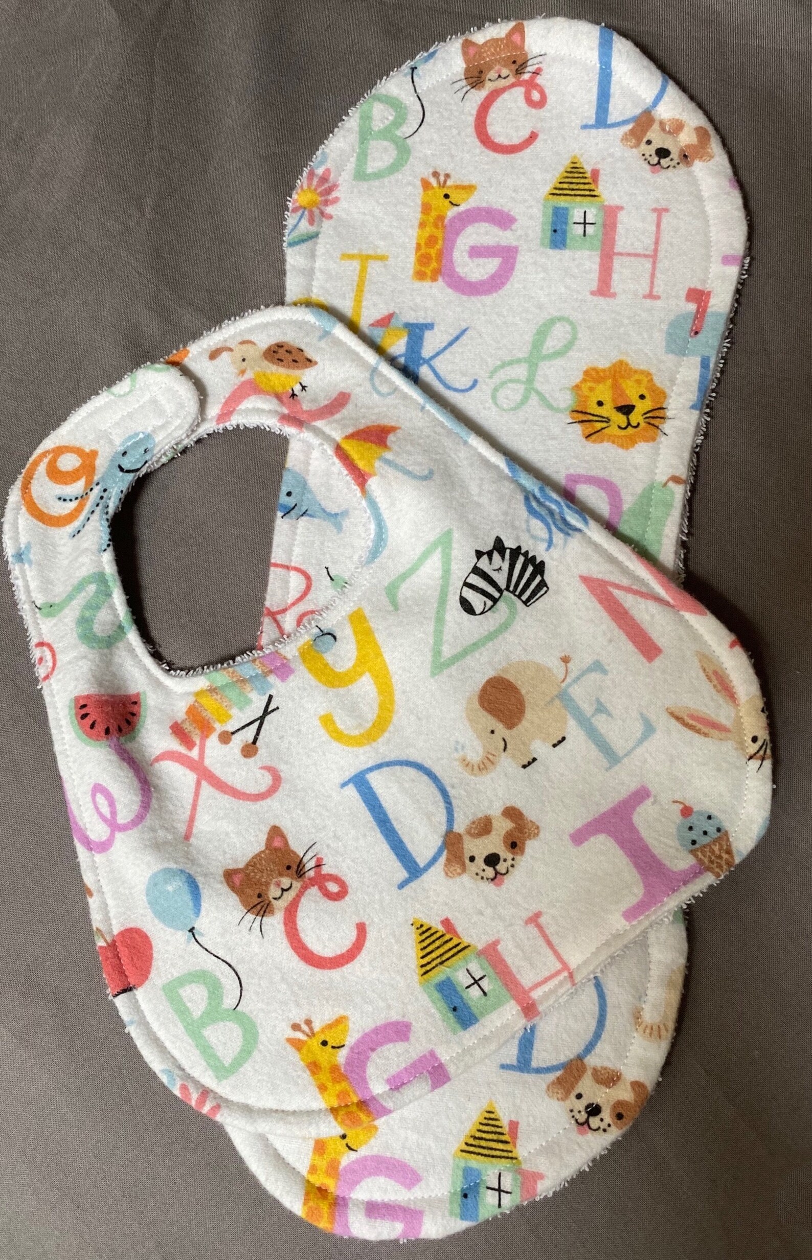 Bib and Burp Cloth Set Etsy