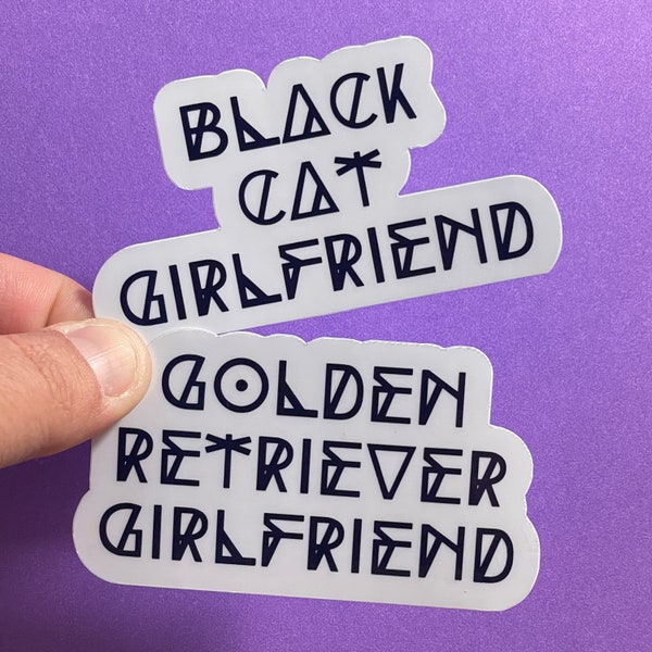 Black Cat Girlfriend | Golden Retriever Girlfriend