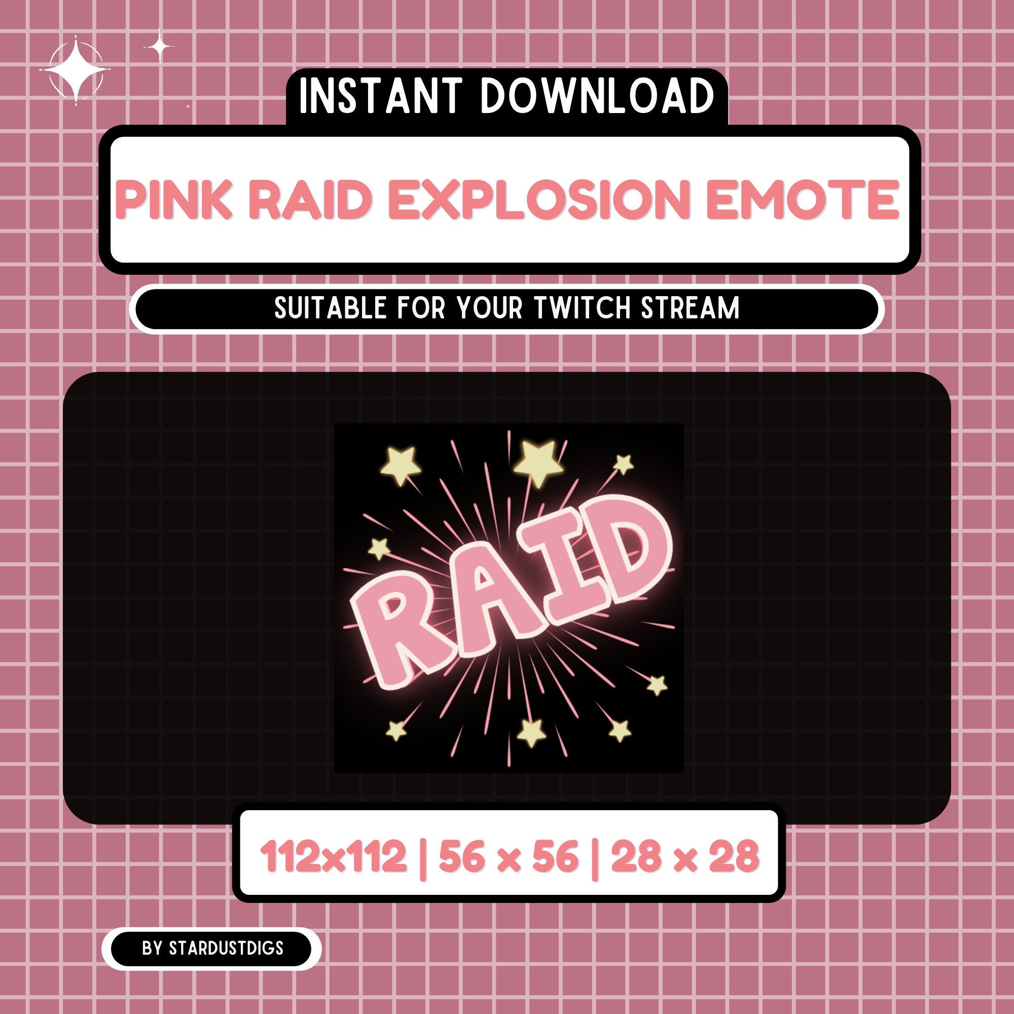Twitch Pink Sparkles