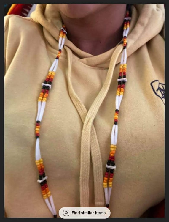 Dentalium necklace deals