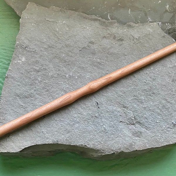 Cherry Wood Wand Etsy