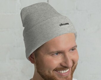 Chum (Boyfriend) Quebec French Cuffed Beanie To Be Matched With Blonde Beanie