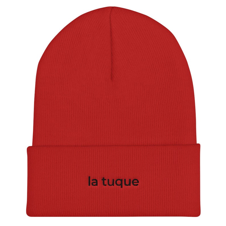 La Tuque The Toque Beanie, Original Canadian Name for a Knit Cap image 3