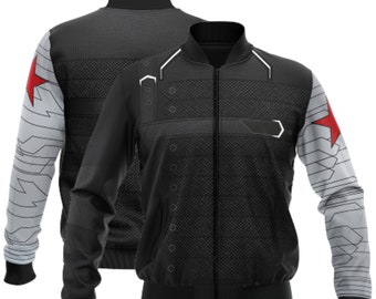 bucky barnes bomber jacket