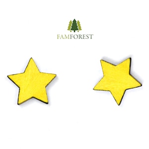 Star Oorbel SVG | Stud Oorbel SVG | Laser gesneden bestanden | Glowforge | Beamo | Oorbellen Bestand SVG | Sterren | Sterrenhemel | Star Gift | Laser bestand