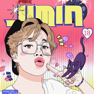 Impresión BTS - revistas de anime