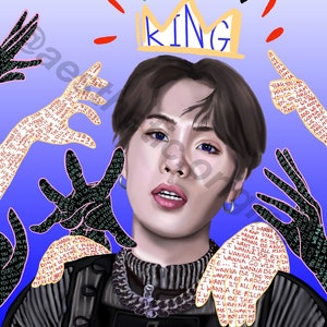 BTS Prints ~ Min Yoongi Impresiones estéticas :)