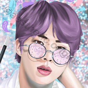 BTS Prints ~ Kim Seokjin Aesthetic Prints :)