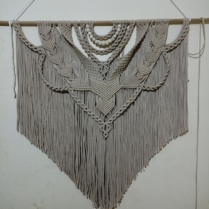 Large Macrame Wall Hanging Multi-Tassel Handmade boho wall decor for Room Decoration, housewarming, new home gift, bedroom & bohemian decor