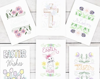 イースターカスタムグリーティングカード