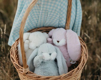 パーソナライズされた刺繍の名前タイニーニブルズバニー