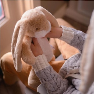 Almond Joy Personalized Name 12 Inch Bunny