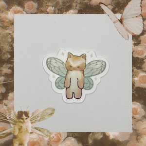 Sticker chat féerique