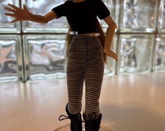 Paquete de 3 soportes acrílicos transparentes para muñecas Blythe