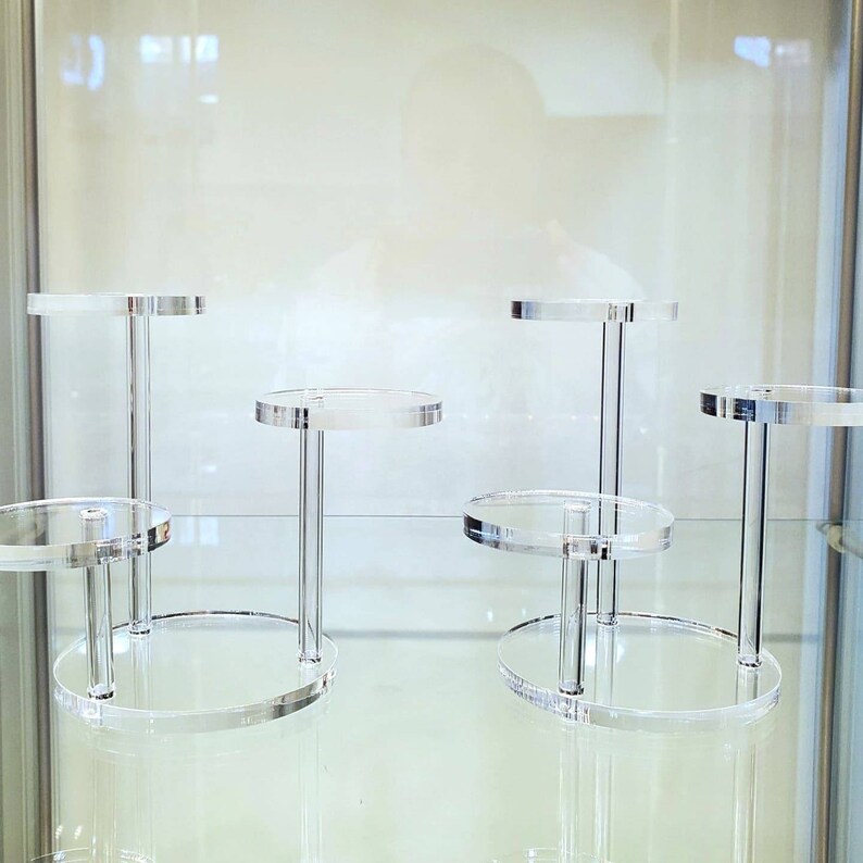 2 Pack 3 Tier Accessory Stands 1/6th Scale Display Stands Etsy