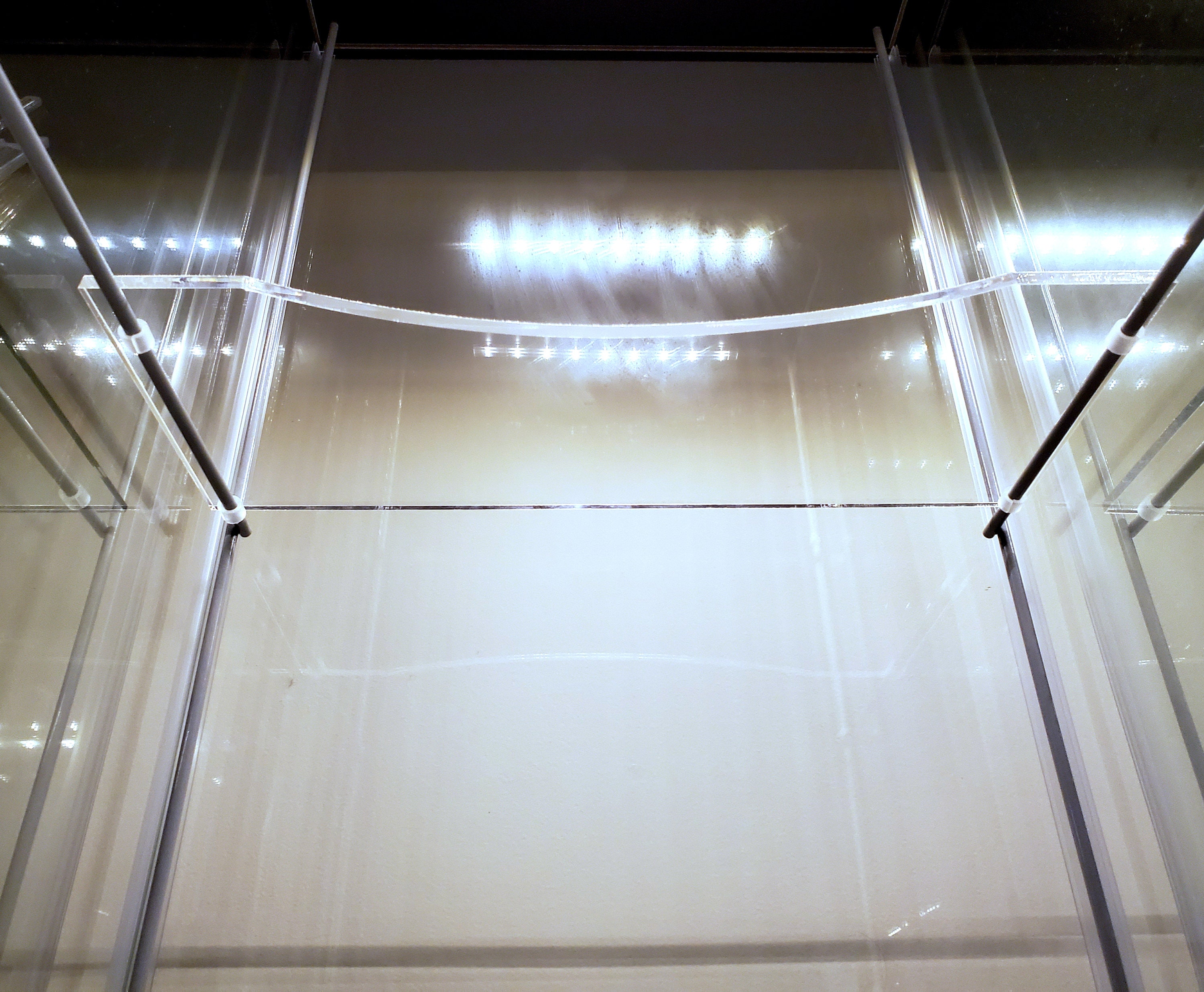 Acrylic Half Shelf for Ikea Detolf Clear Shelf Custom Half Etsy