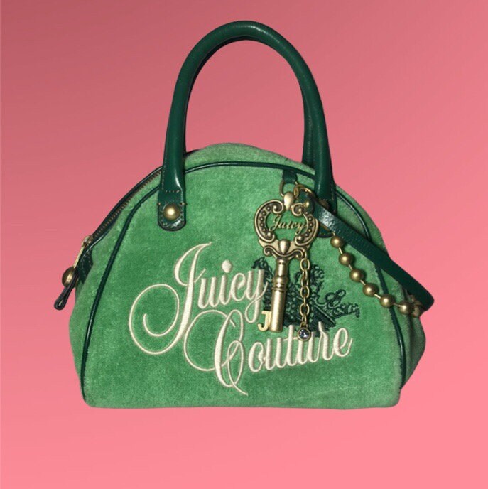 Juicy couture y2k vintage bowling bag